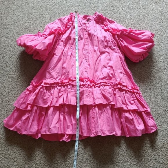 Aje Heritage Mini Dress - Size AU 8 / US 4 Pink - Picture 11 of 13